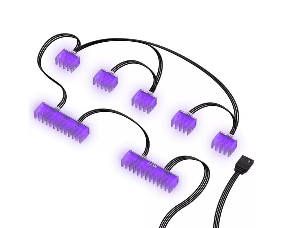 Контролер RGB лента NZXT HUE 2 Cable Comb 2