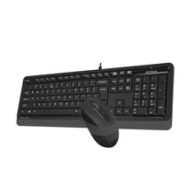  Комплект клавиатура и мишка A4TECH Fstyler F1010, Сив 153793 F1010-GREY на топ цена - PIC.bg