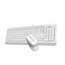  Комплект клавиатура и мишка A4TECH Fstyler F1010, Бял 153795 F1010-WHITE на топ цена - PIC.bg