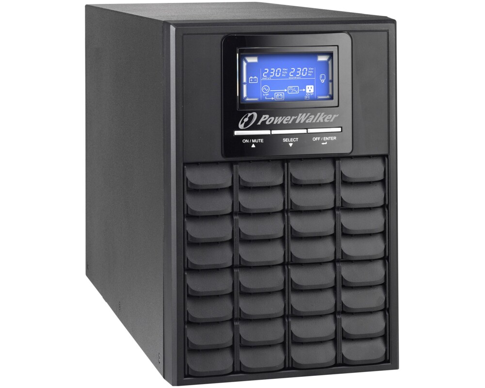 UPS POWERWALKER VFI 1000C LCD, 1000VA, On-Line 2