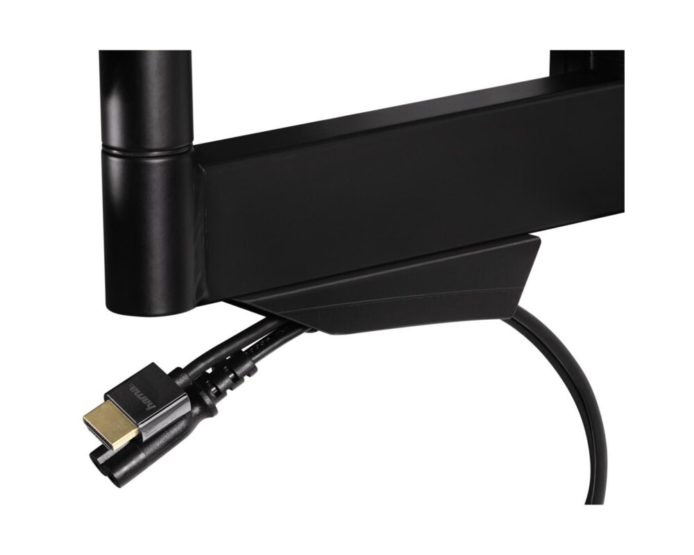 Стойка HAMA, Регулируема, 32"-65", 35 кг, Черна 4