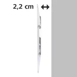 Стойка HAMA Ultraslim, Фиксирана, 37", 25 кг, 3 звезди, Бял 2
