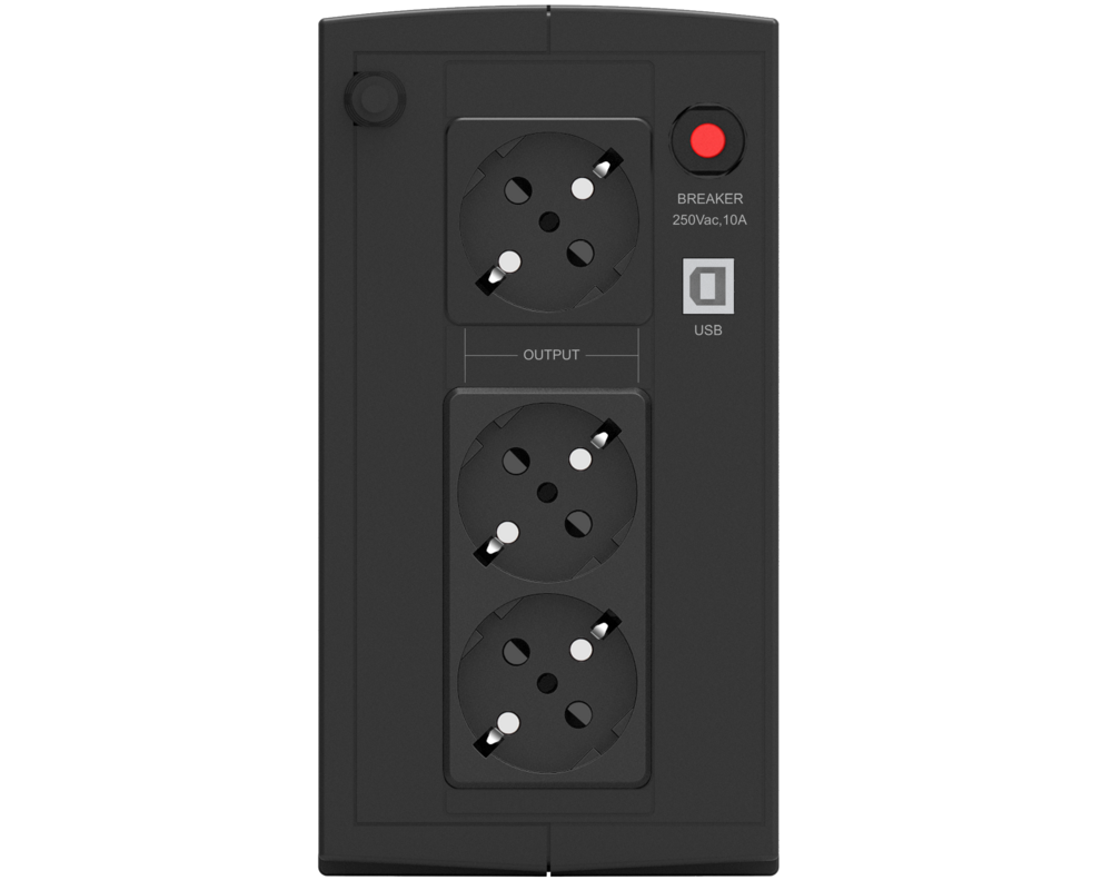 UPS POWERWALKER VI 1000 SB, 1000 VA Line Interactive 2