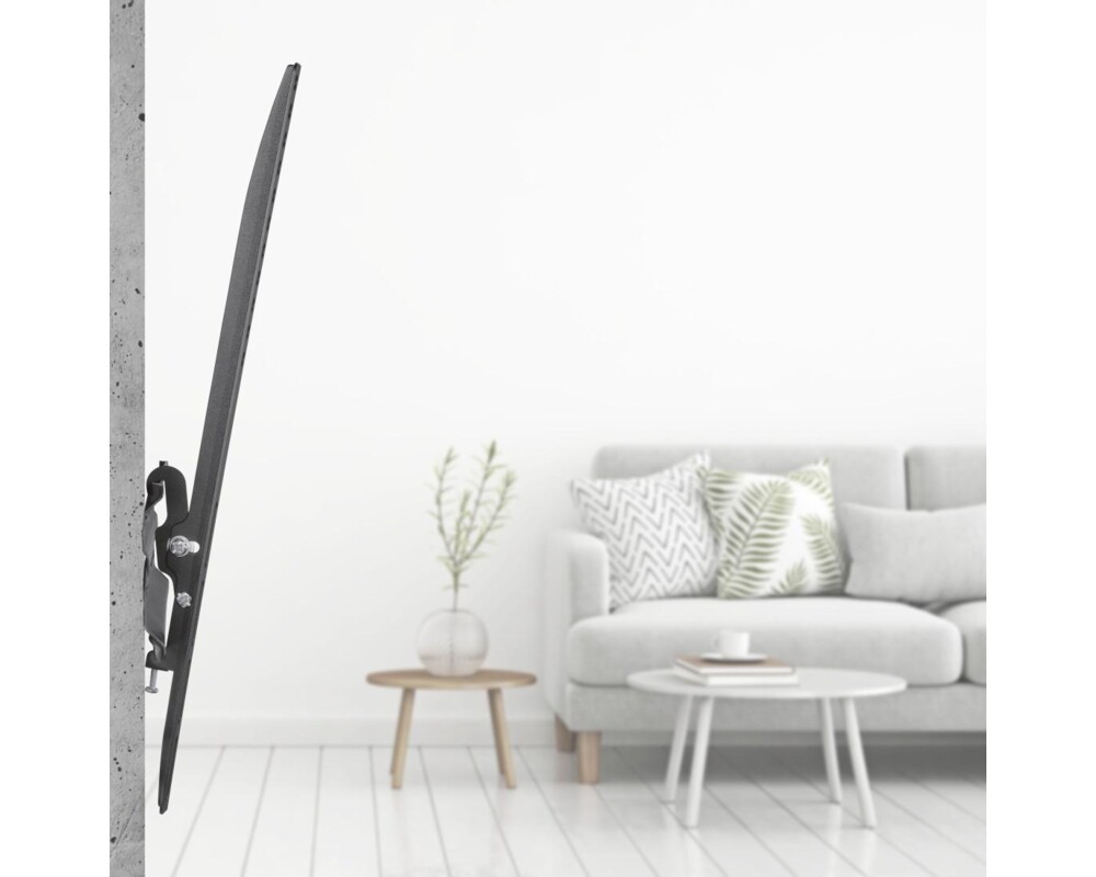 Стойка HAMA, Наклон 0/10°, 32"-65", 35 кг, VESA 400, 1 звезда, Черен 8