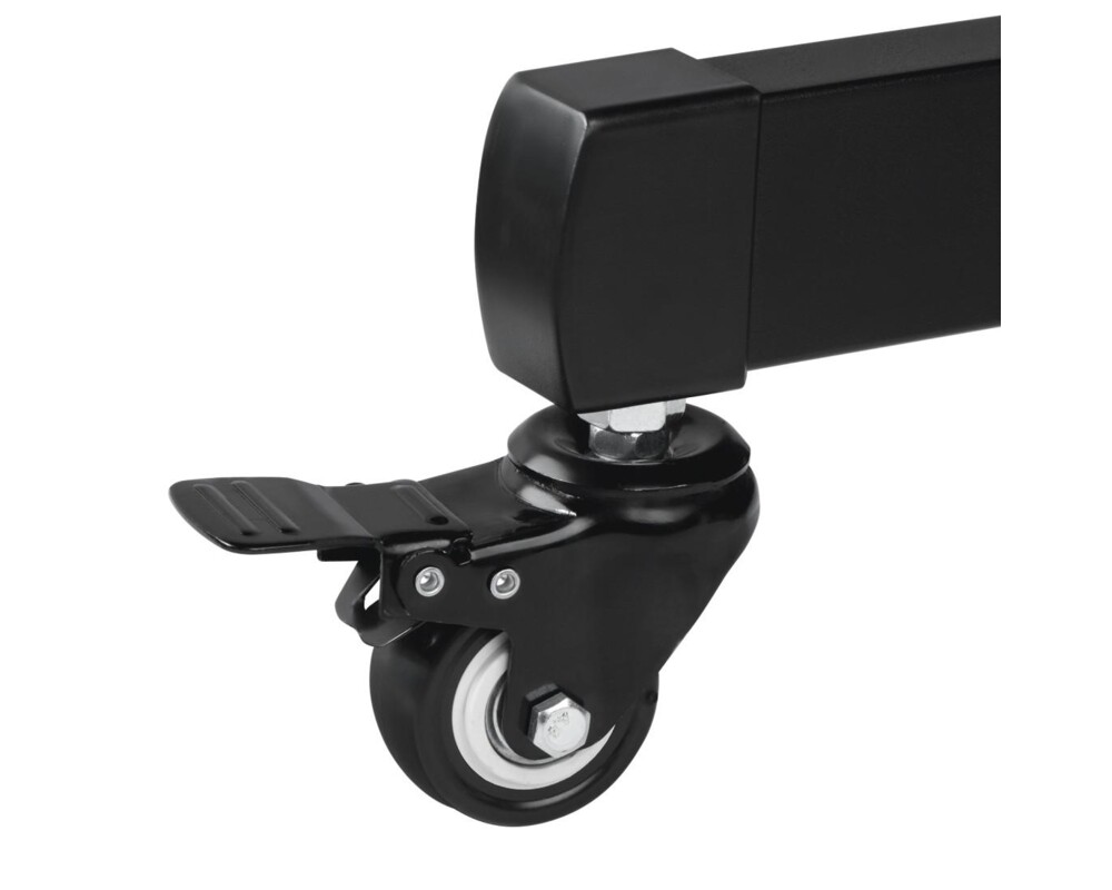 Стойка Мобилна стойка Trolley за TV, До 178 см / 70", 600x400, На колела, Черен 8