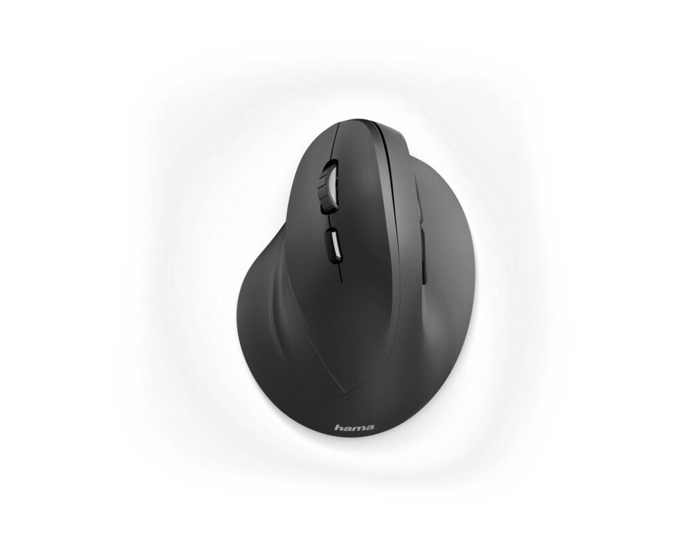 Мишка Безжична ергономична мишка HAMA EMW-500L, за лява ръка, USB, 1000/1200/1400 dpi, Черен 3