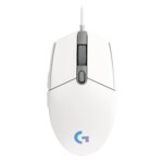 <span>Мишка</span> Геймърска мишка Logitech G102 LightSync, RGB, Оптична, Жична, USB, Бяла <span class='catalog-num-in-name'>G102-LS-WH</span> - 