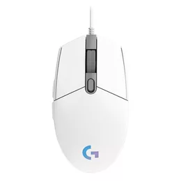  Геймърска мишка Logitech G102 LightSync, RGB, Оптична, Жична, USB, Бяла 166407 G102-LS-WH на топ цена - PIC.bg