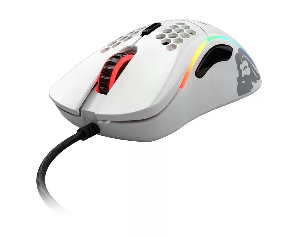 Мишка Геймърска мишка Glorious Model D (Glossy White) 3