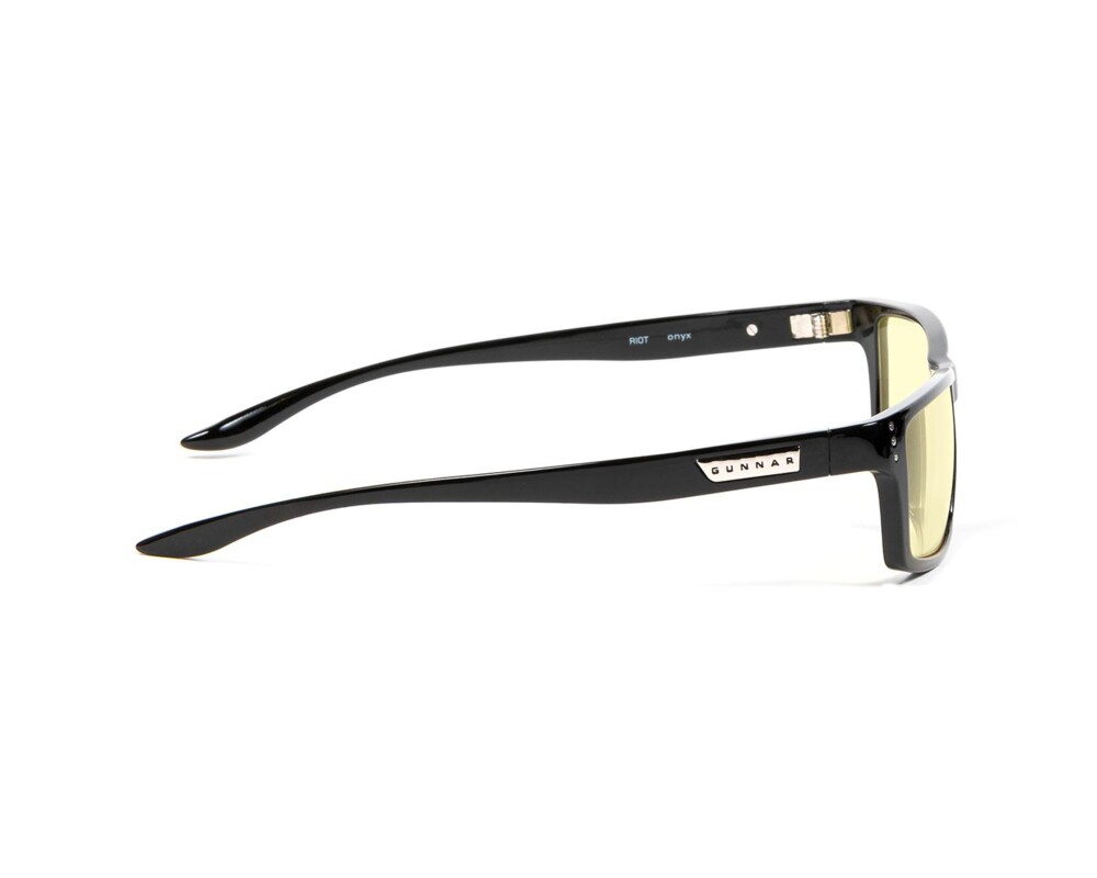 Очила за компютър Компютърни очила GUNNAR Riot Onyx, Amber, Черен 3