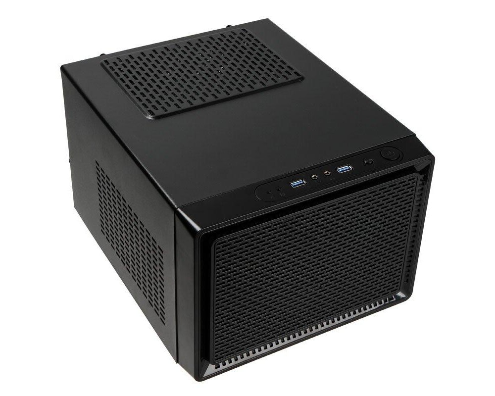 Кутия Kolink Satellite Cube, Mini-ITX, Micro-ATX, Черна 2