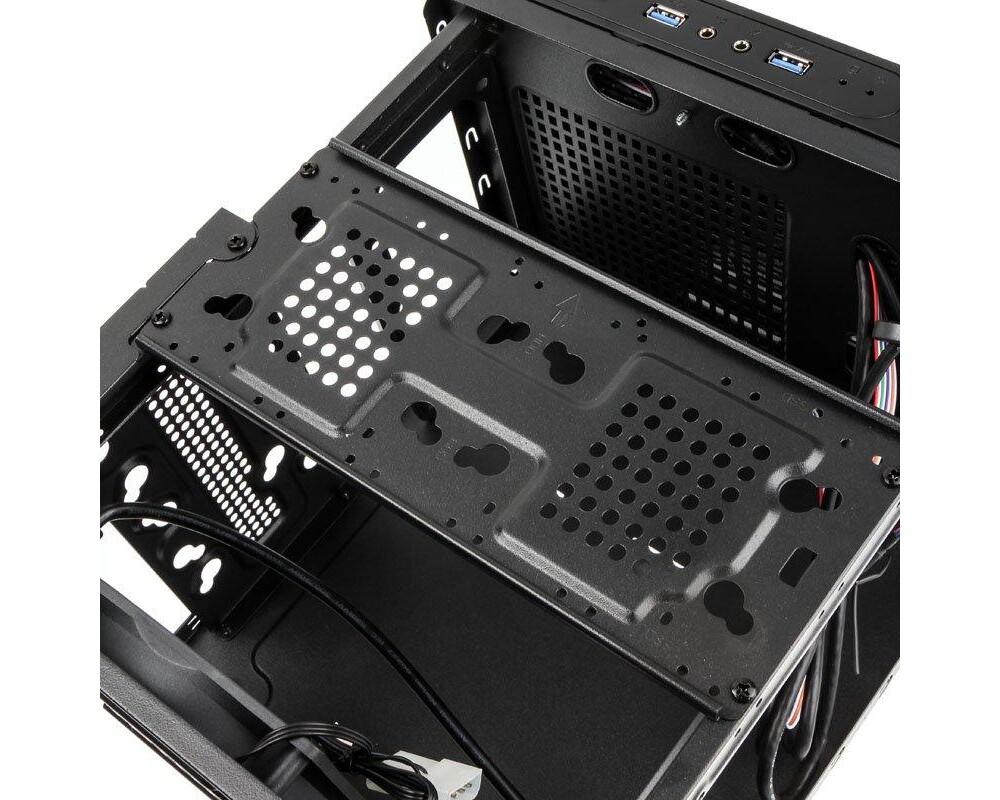Кутия Kolink Satellite Cube, Mini-ITX, Micro-ATX, Черна 9