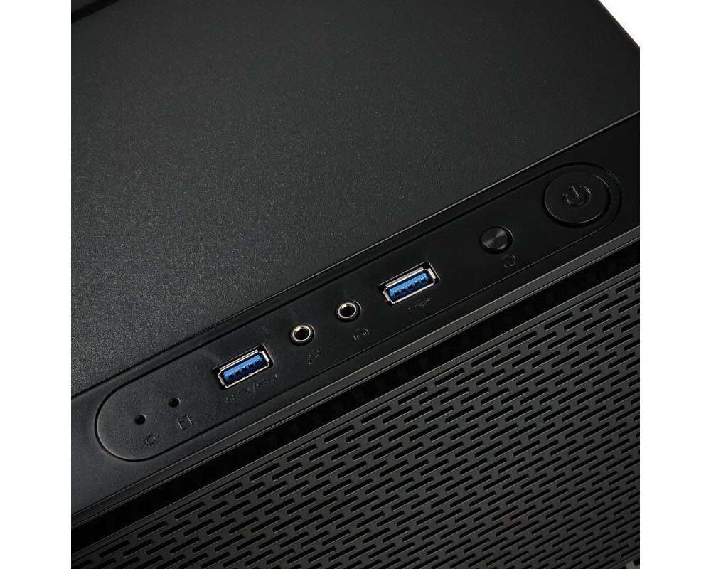 Кутия Kolink Satellite Cube, Mini-ITX, Micro-ATX, Черна 5