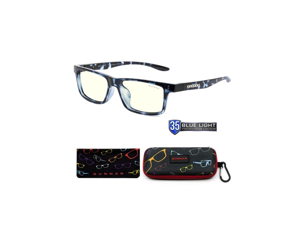 Очила за компютър Детски компютърни очила GUNNAR Cruz Kids Large, Clear Natural, Син 4