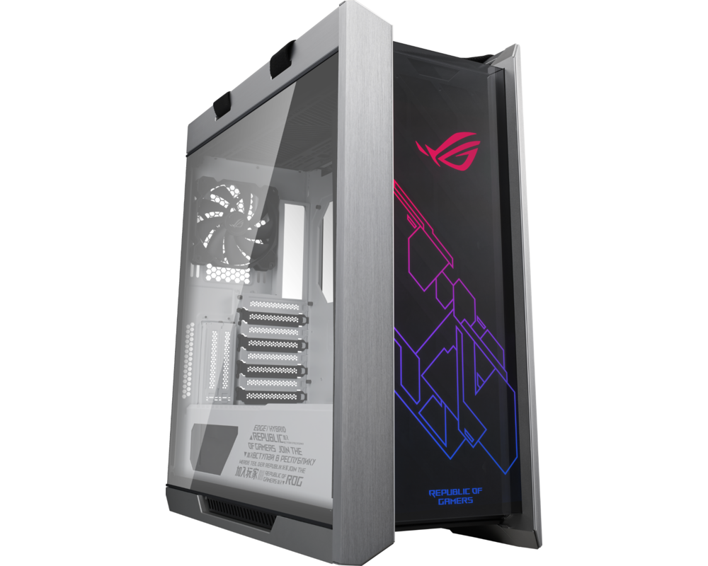 Кутия ASUS ROG Strix Helios White Edition ARGB Aura Sync Mid Tower 6
