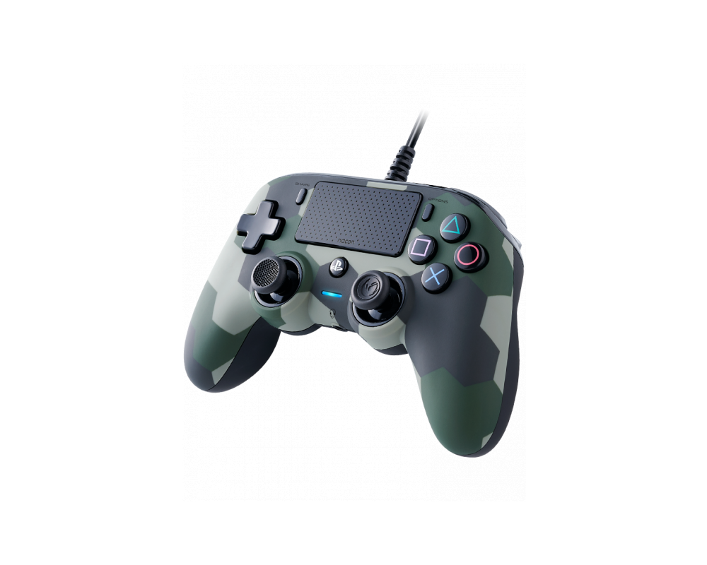 Джойстици и Геймпадове Жичен Nacon Wired Compact Controller Camo Green, Зелен 4