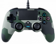  Жичен Nacon Wired Compact Controller Camo Green, Зелен 172777 NC-PS4OFCPADCAMGREEN на топ цена - PIC.bg