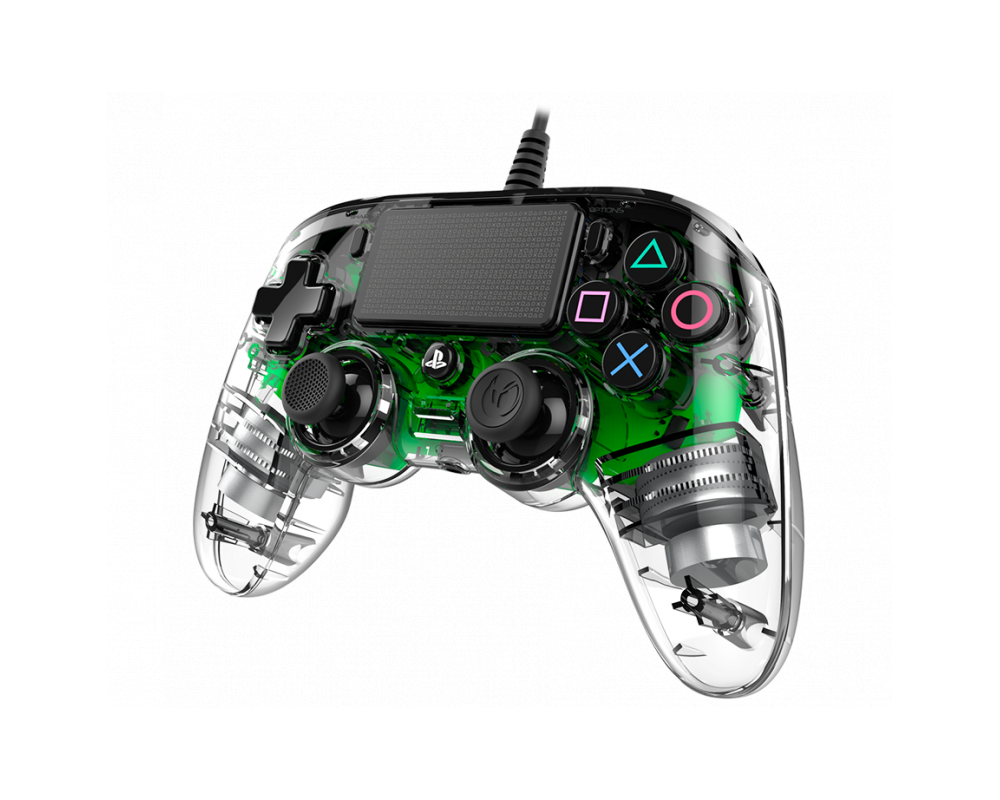 Джойстици и Геймпадове Жичен Nacon Wired Illuminated Compact Controller Green, Зелен 3