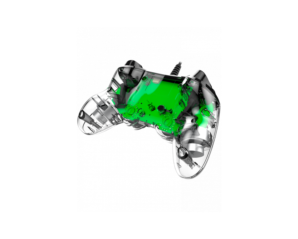 Джойстици и Геймпадове Жичен Nacon Wired Illuminated Compact Controller Green, Зелен 4