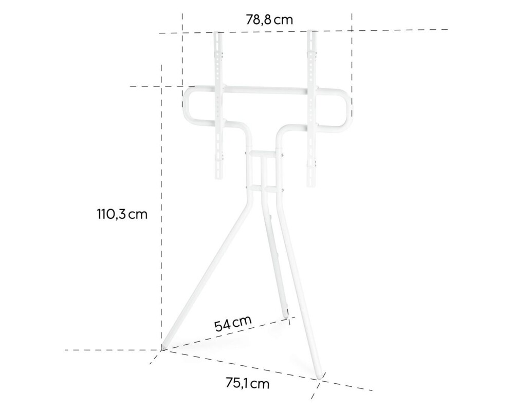 Стойка за TV HAMA Easel design, 75", 118093 12