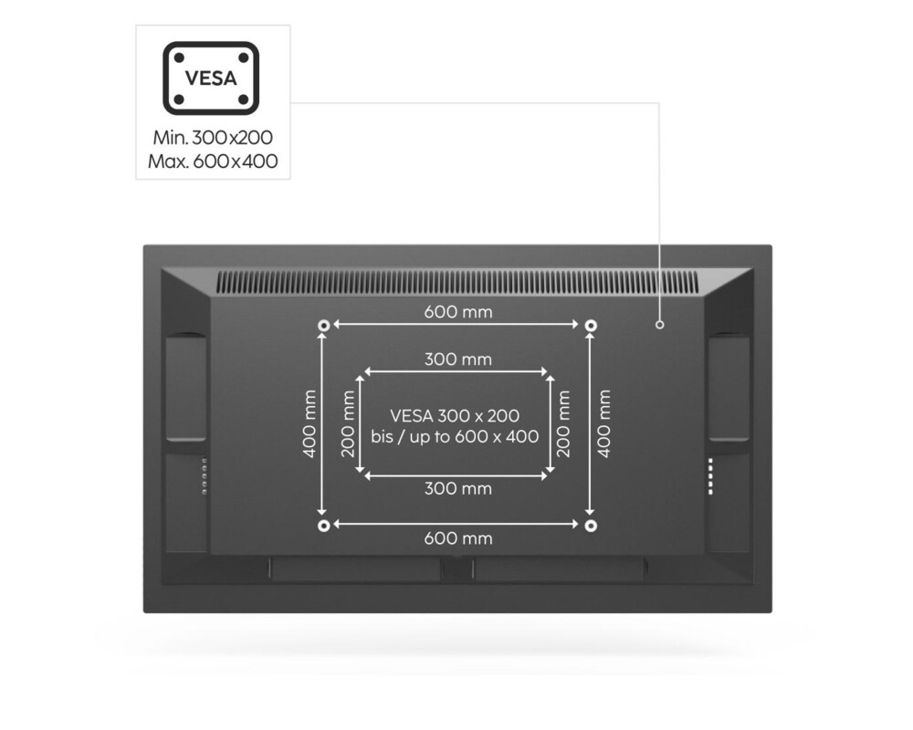 Стойка за TV HAMA Easel design, 75", 118093 13