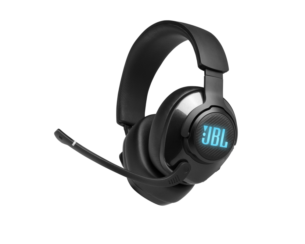Слушалки JBL QUANTUM 400 BLK USB over-ear gaming headset with game-chat dial 5
