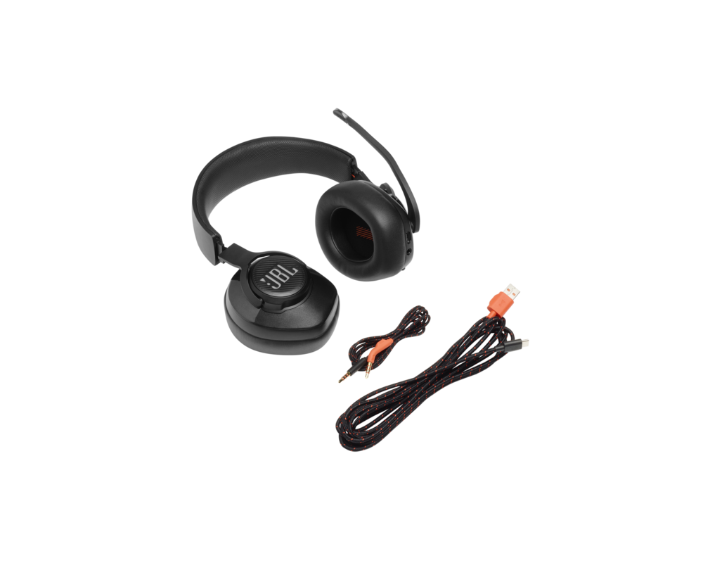 Слушалки JBL QUANTUM 400 BLK USB over-ear gaming headset with game-chat dial 13