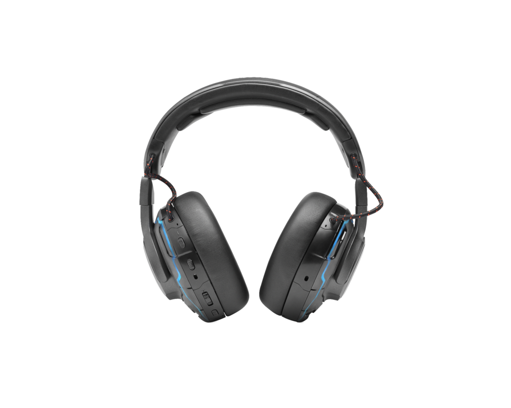 Слушалки JBL QUANTUM ONE BLK USB wired PC over-ear professional gaming headset with head-tracking enhanced JBL QuantumSPHERE 360 8