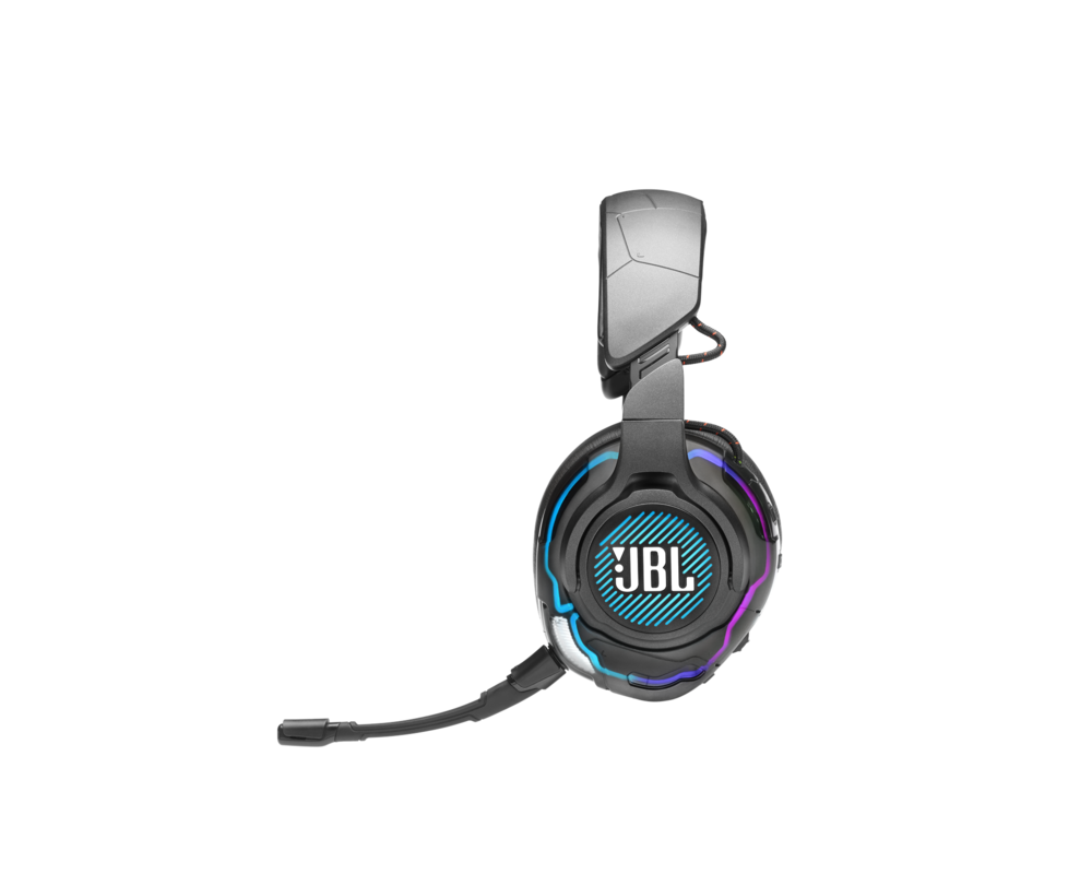 Слушалки JBL QUANTUM ONE BLK USB wired PC over-ear professional gaming headset with head-tracking enhanced JBL QuantumSPHERE 360 12