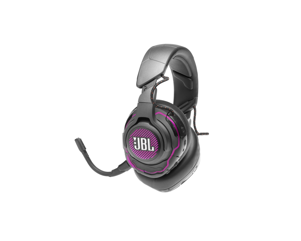 Слушалки JBL QUANTUM ONE BLK USB wired PC over-ear professional gaming headset with head-tracking enhanced JBL QuantumSPHERE 360 11