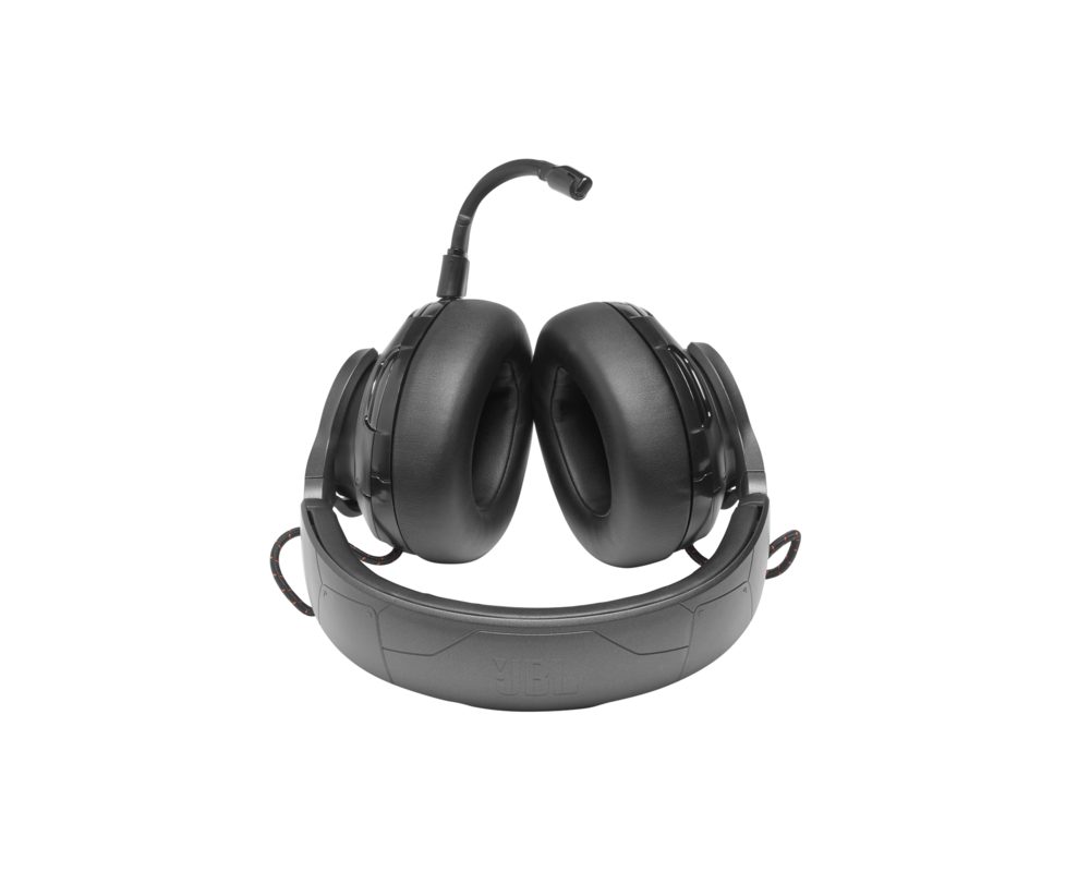 Слушалки JBL QUANTUM ONE BLK USB wired PC over-ear professional gaming headset with head-tracking enhanced JBL QuantumSPHERE 360 10