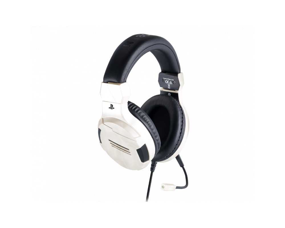Слушалки Геймърски слушалки Nacon Bigben PS4 Official Headset V3 White, Микрофон, Бял 2