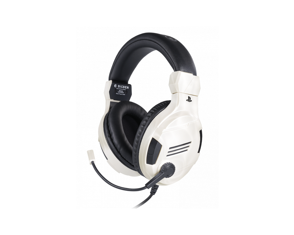 Слушалки Геймърски слушалки Nacon Bigben PS4 Official Headset V3 White, Микрофон, Бял 3