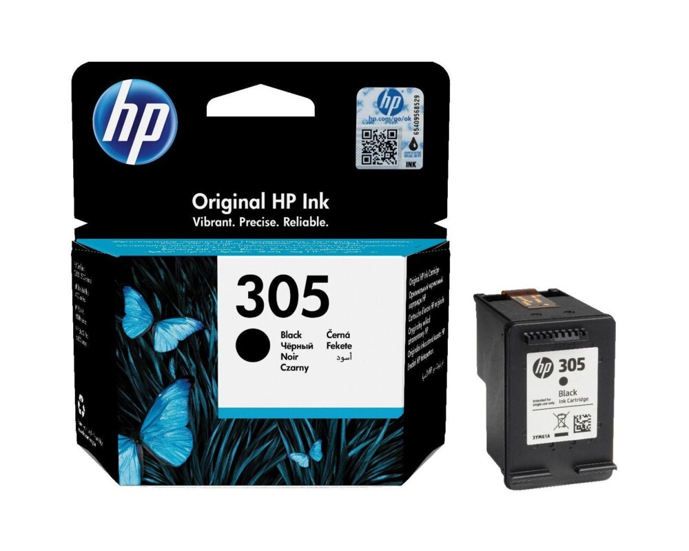 Мастило HP 305 Black Original Ink Cartridge 2