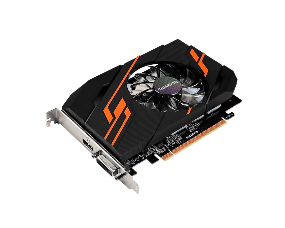 Видеокарта Gigabyte GeForce GT 1030 OC 2GB GDDR5 3