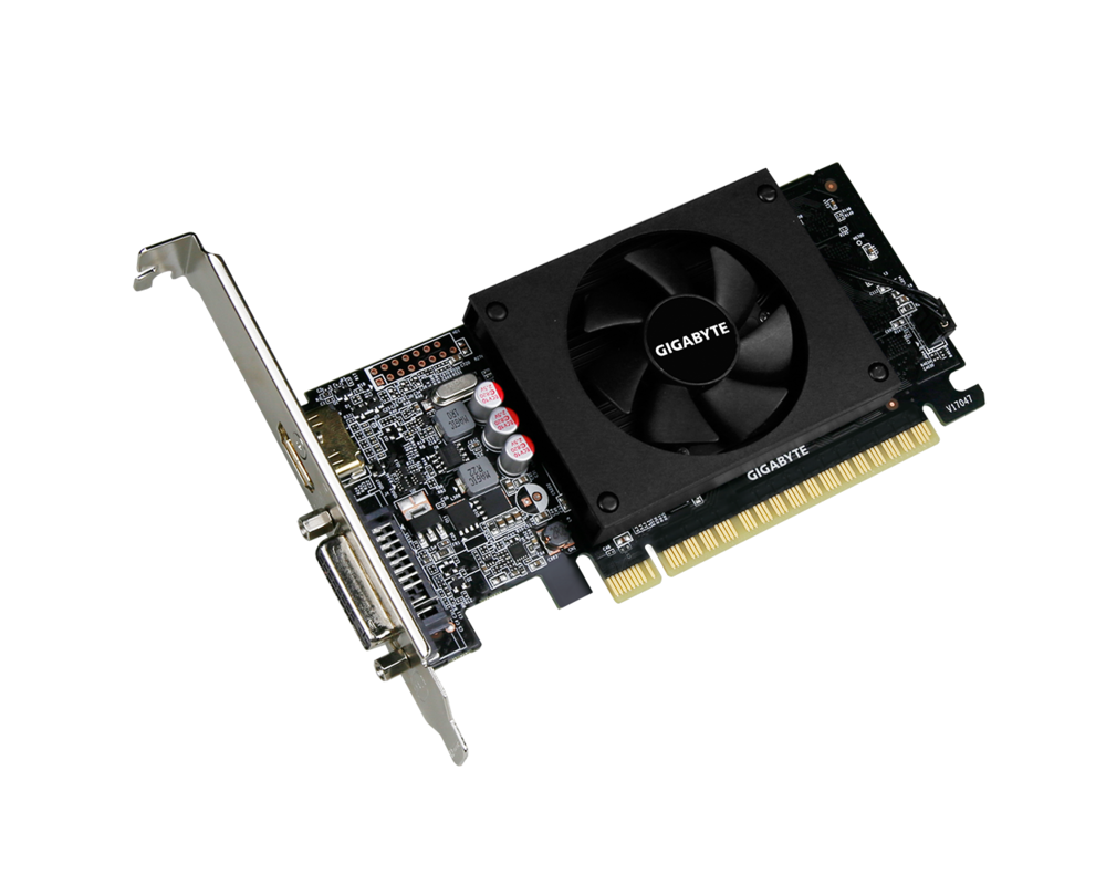 Видеокарта Gigabyte GeForce GT710 2GB GDDR5 Low Profile 3