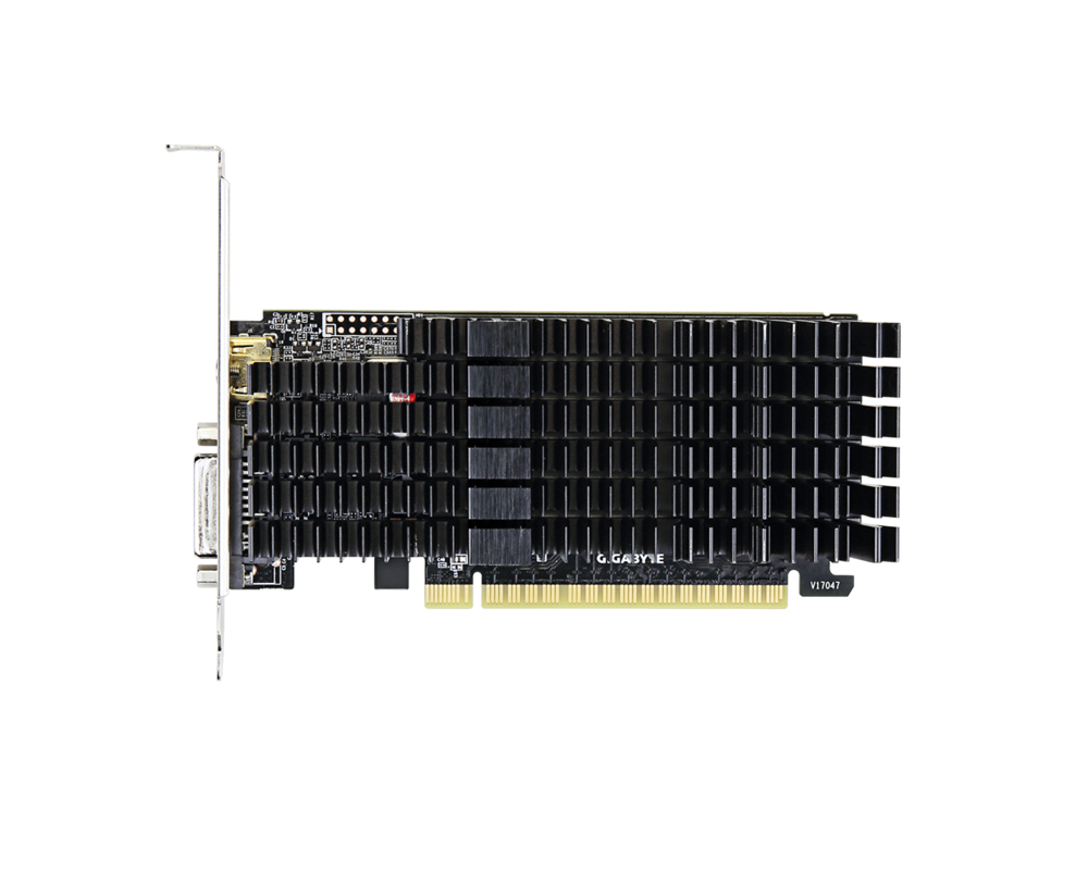 Видеокарта Gigabyte GeForce GT710 2GB GDDR5 Low Profile Silent 2