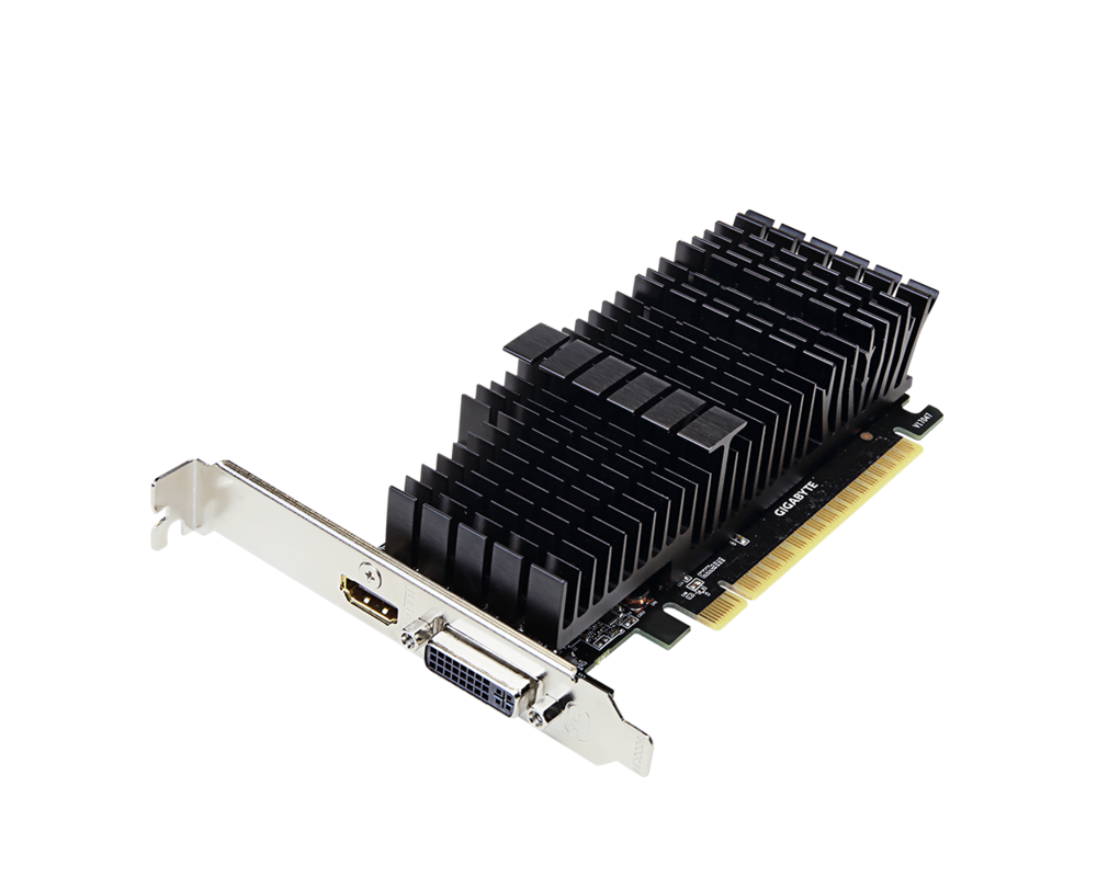 Видеокарта Gigabyte GeForce GT710 2GB GDDR5 Low Profile Silent 3
