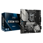 <span>Дънна платка</span> ASROCK B365M-PRO4, Socket 1151 (300 Series), 4 x DDR4 <span class='catalog-num-in-name'>B365M_PRO4</span> - 