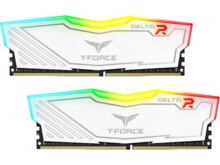  Team Group T-Force Delta RGB White DDR4 16GB (2x8GB) 3200MHz 1.35V 181281 4-W-8Gx2-3200 на топ цена - PIC.bg
