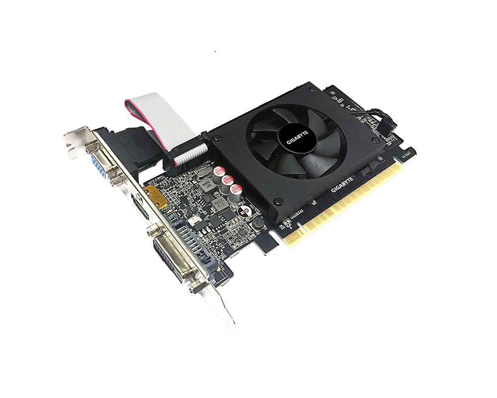 Видеокарта Gigabyte NVIDIA GeForce GT 710 2GB GDDR5 4