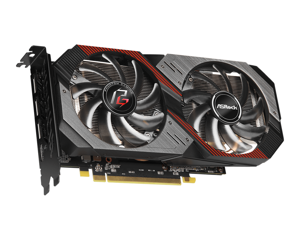 Видеокарта Asrock Radeon RX 5500 XT Phantom Gaming D 8G OC 4