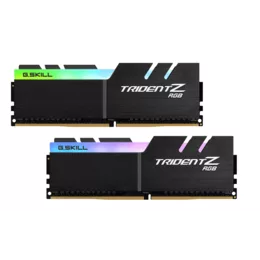  G.SKILL Trident Z RGB 32GB(2x16GB) DDR4 3200MHz F4-3200C16D-32GTZR 181598 GSKILL-F4-3200C16D-32GTZR на топ цена - PIC.bg