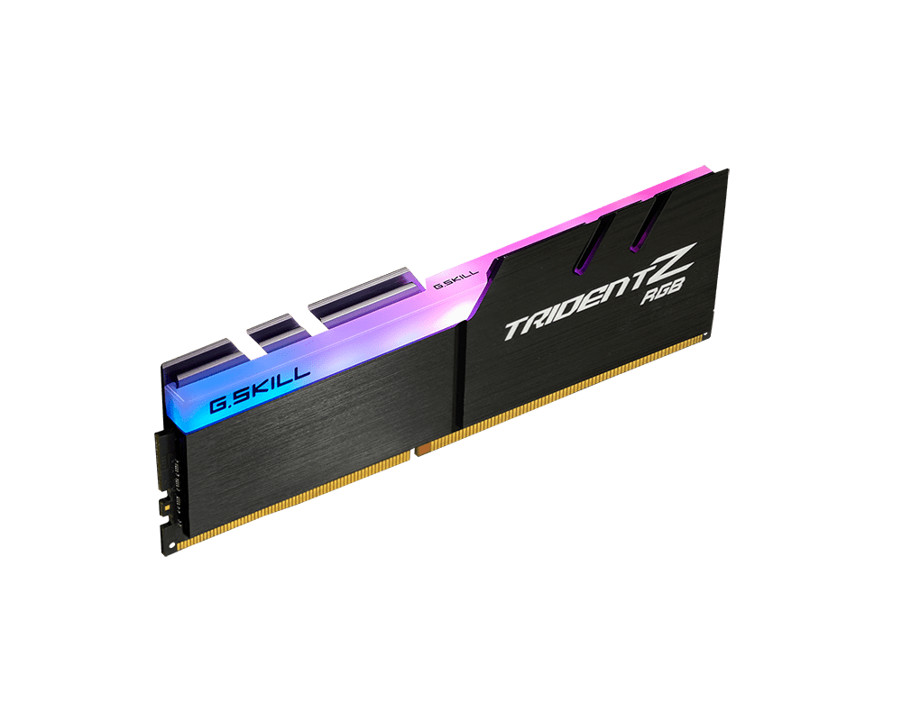 Памет G.SKILL Trident Z RGB 32GB(2x16GB) DDR4 3200MHz F4-3200C16D-32GTZR 3