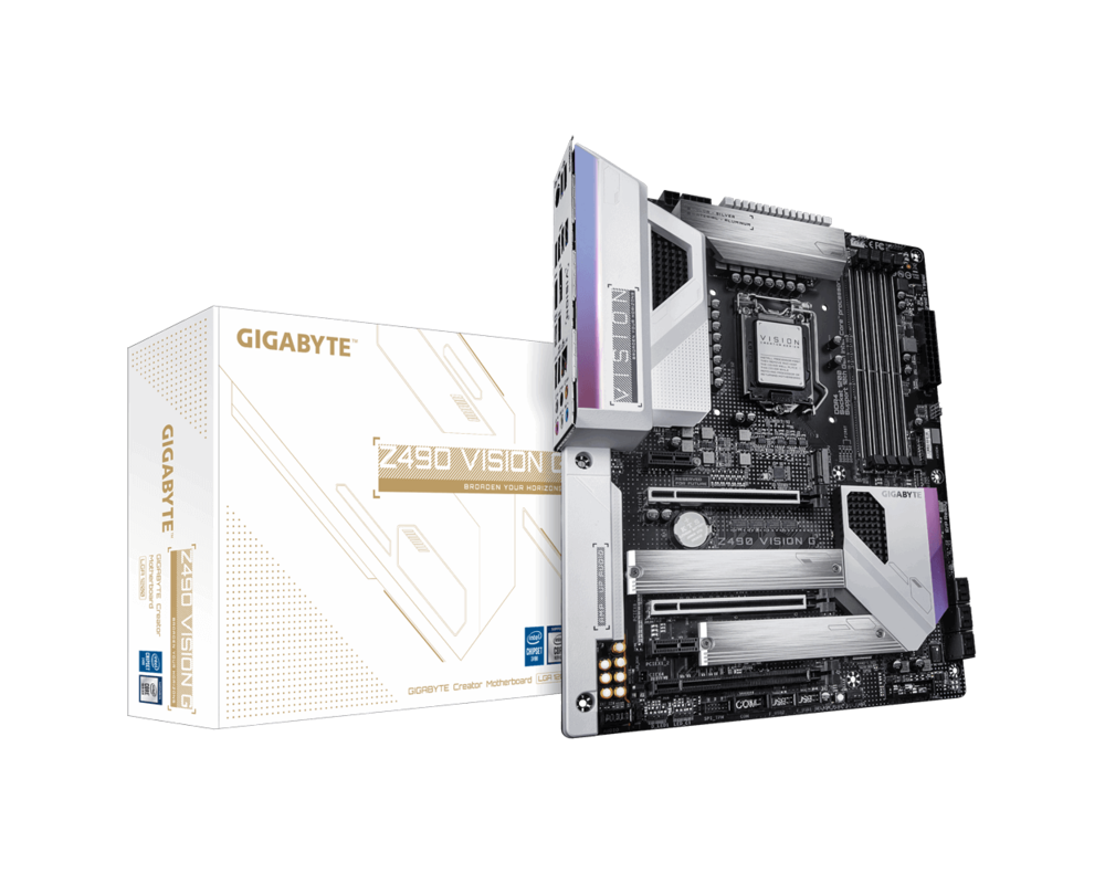 Дънна платка GIGABYTE Z490 VISION G socket 1200, RGB Fusion 2.0 2