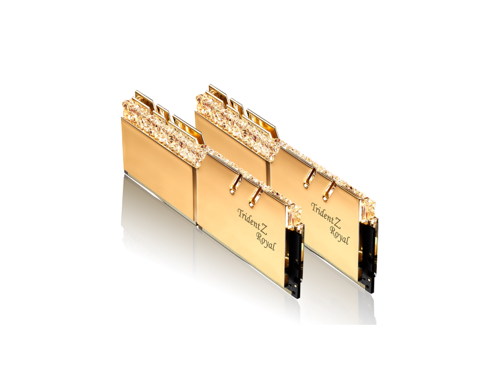 Памет G.SKILL Trident Z Royal 32GB(2x16GB) DDR4 PC4-32000 4000MHz CL19 F4-4000C19D-32GTRG 3