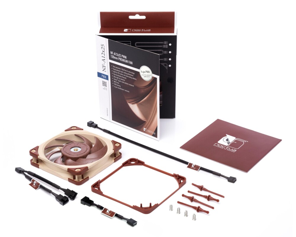Вентилатор Noctua 120mm NF-A12x25-PWM 10