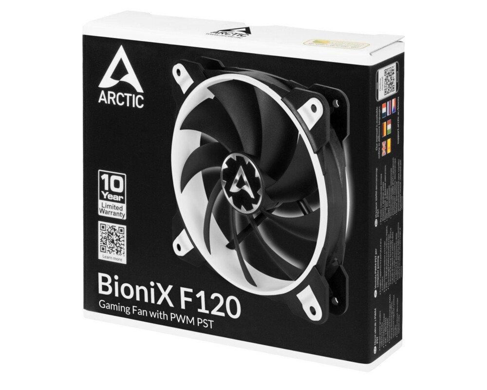 Вентилатор Arctic 120mm BioniX F120 White 7