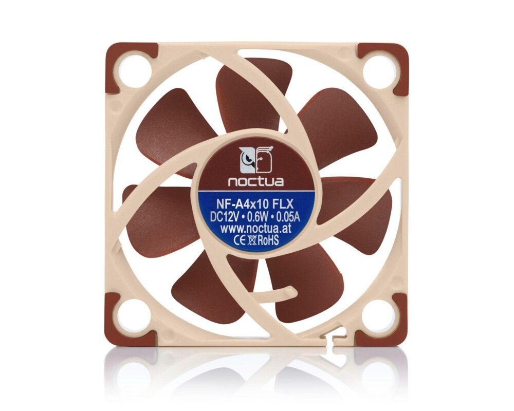 Вентилатор Noctua 40x40x10 4500/3700rpm NF-A4x10 FL... 7