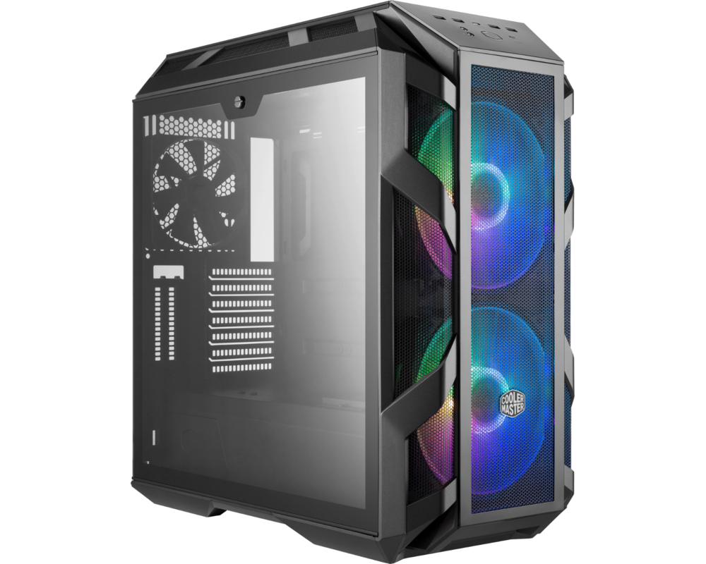 Кутия Cooler Master MasterCase H500M Iron, RGB, Сива 5